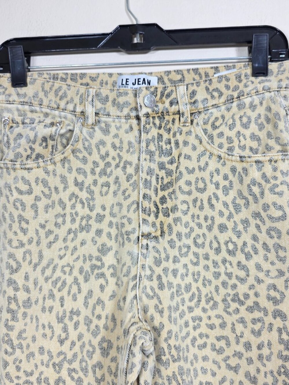 LE JEAN Nomad Leopard Ankle Jeans100% Cotton Size 26 - Picture 5 of 10
